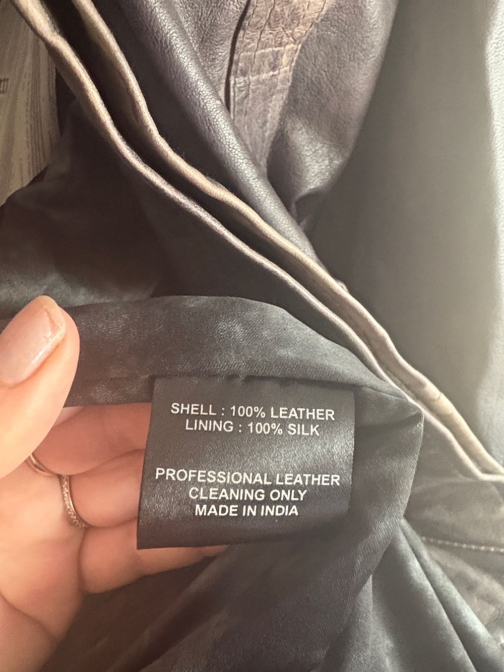 Royal Underground Brown Distressed Leather Jacket - Picture 6 of 10